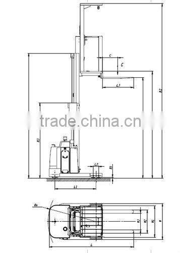 Electric order picker MHA