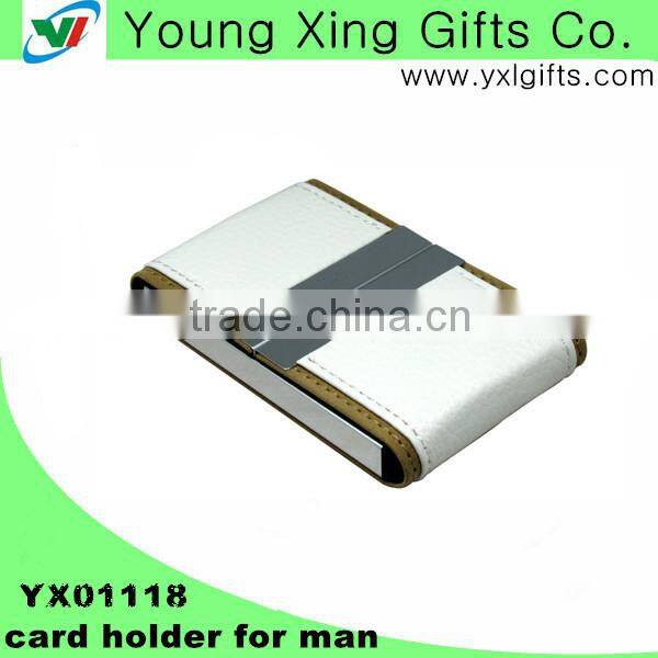 High quality leather name card holder