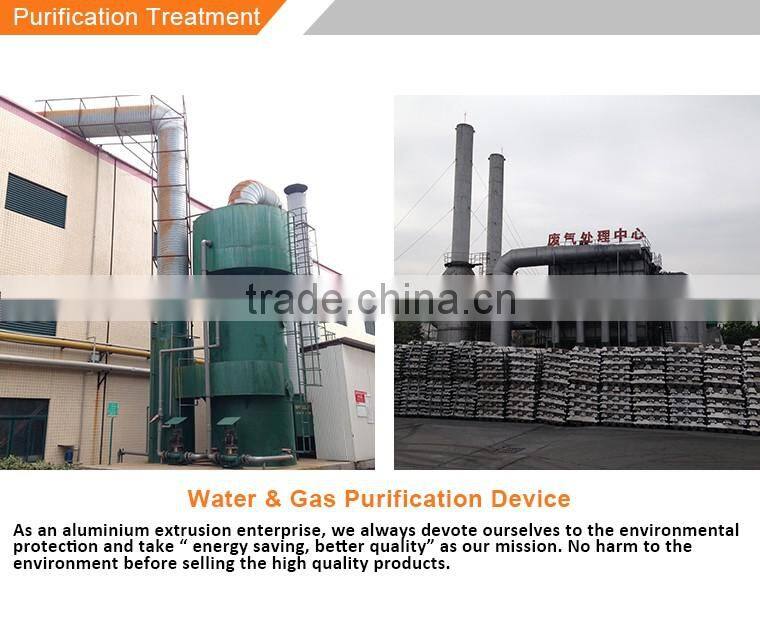 Customized 6000 series wood grain aluminum extruded profile