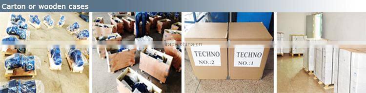 WAH75C Hypoid Gear Reducer with output shaft