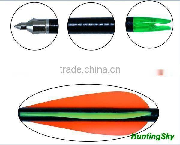 Wholesale Archery Arrows Larp Arrow Fiberglass Arrow For Compound Bow Hunting