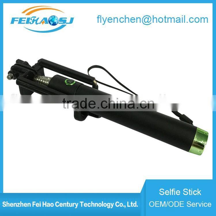Colorful selfie stick for cell phone tripod selfie stick wireless monopod selfie stick