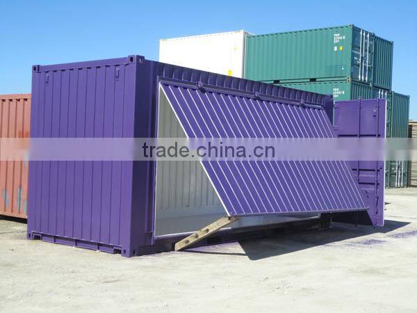Modified 20' ft Foot Container Hydraulic Open Side