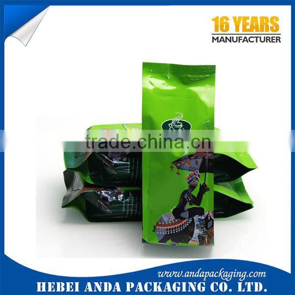 Instant coffee sachet/ coffee powder sachet/three side seal small coffee bag