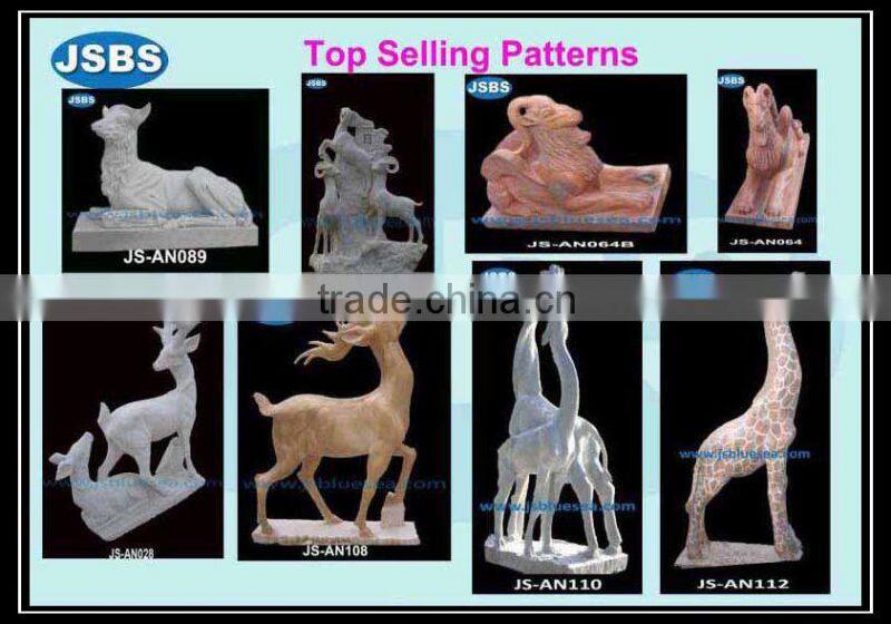 big outdoor indian marble elephants