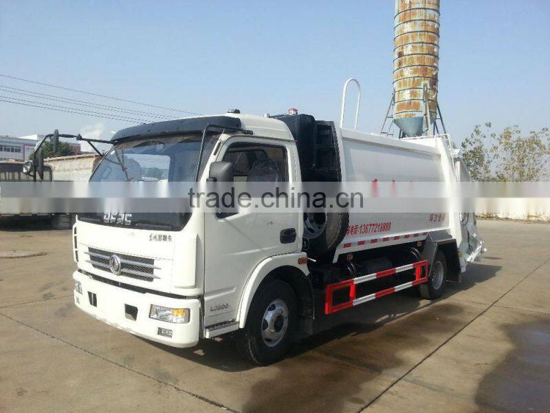 Popular 6-8CBM DONGFENG garbage collection trucks for sale