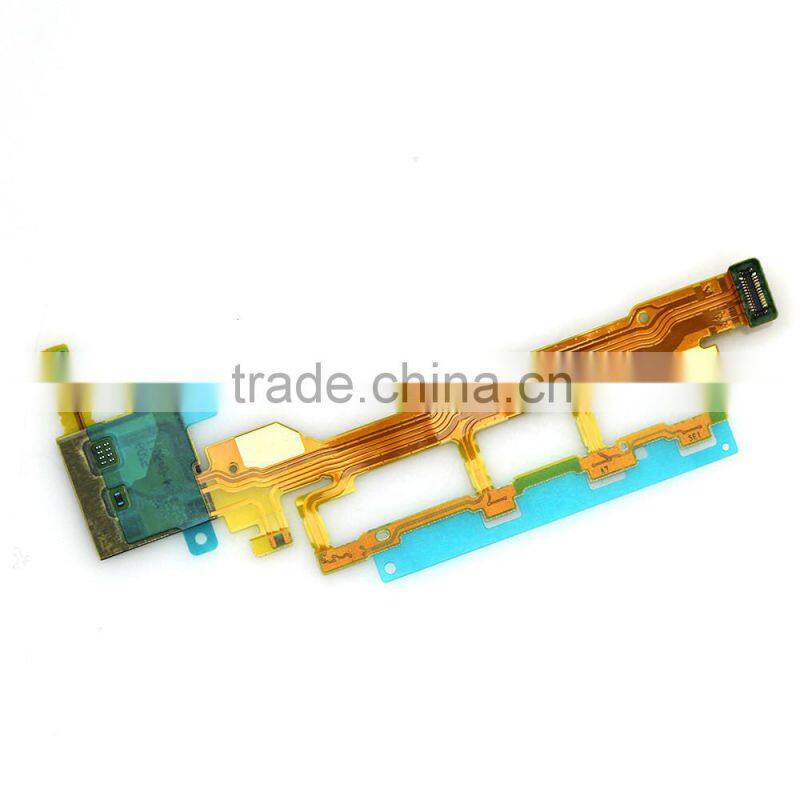 alibaba gold supplier power on off flex for xperia z power volume button flex cable