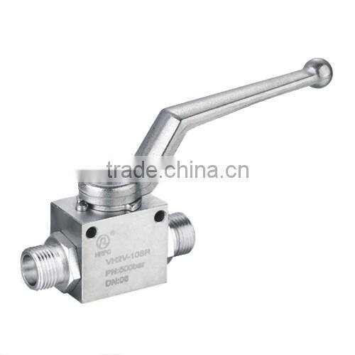 Ningbo manufactory hot sell high pressure plastic ball valve