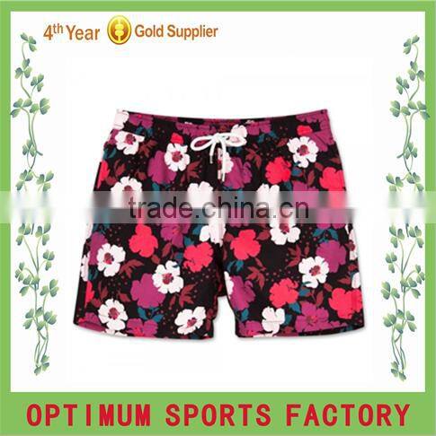 Digital sublimation making high quality beach shorts/board shorts