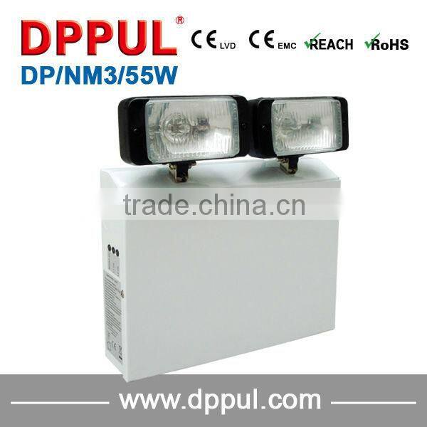 Steel lamp body and Metal Base Material Exit Rechargeable Emergency Light