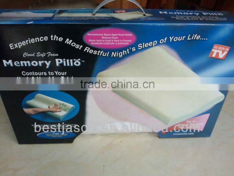 High quality comfortable neck pillow / memory foam pillow