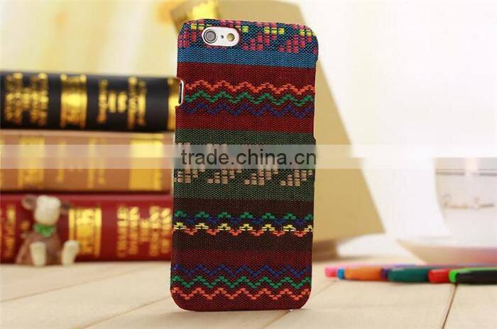 Canvas + PC Protective Shell Case for IPhone 6s 64gb Cell Phone Cover