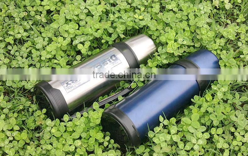 1.8L large capacity sport travel vacuum stainless steel thermos bottle