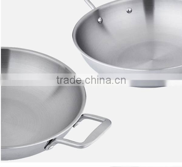 Charms Triply stainless steel electric wok chinese cooking