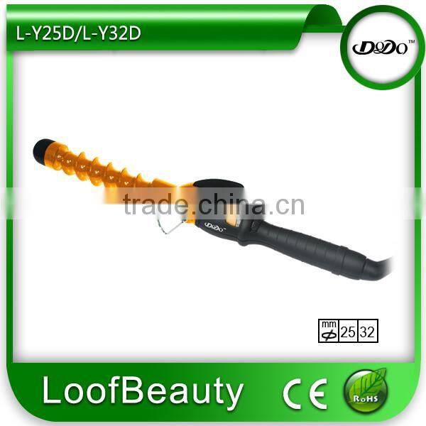 ptc heater type hair curlers with plastic