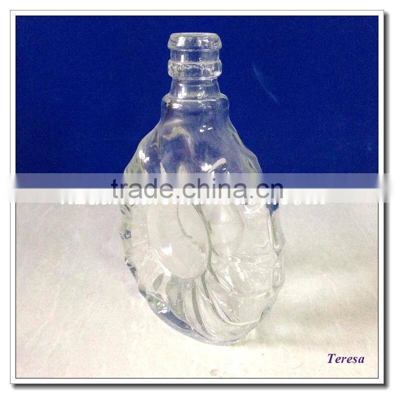 wholesale 100ml glass wine liquor bottle