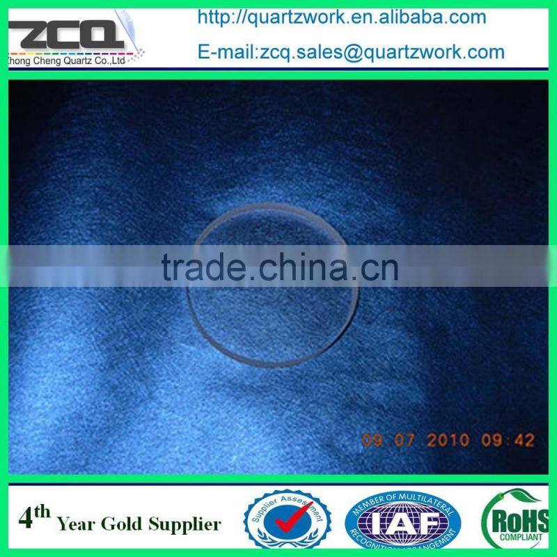 Customed manufacturer of high-purity quartz optical JGS1 sheet