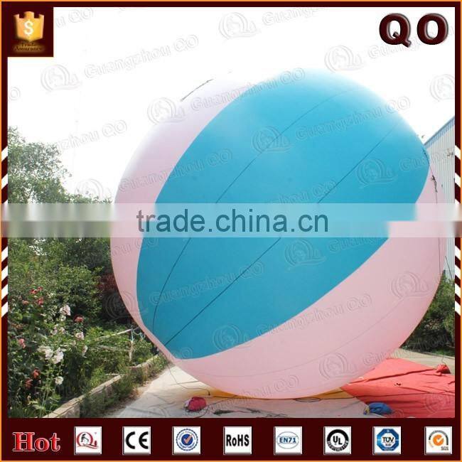 Trade show decoration advertising size customized logo printed inflatable beach ball