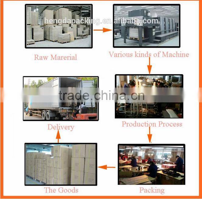 Custom Orange Handkerchief Gift Box