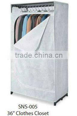 Square metal overdoor towel rack