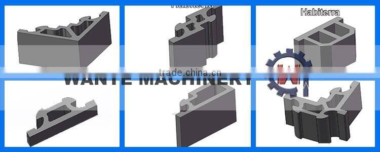 WANTE BRAND QT4-15 Double hydraulic block machine concrete interlock brick making machine