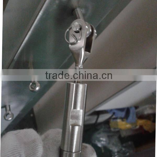 stainless steel handrails for outdoor steps cable fastener fitting tensioner