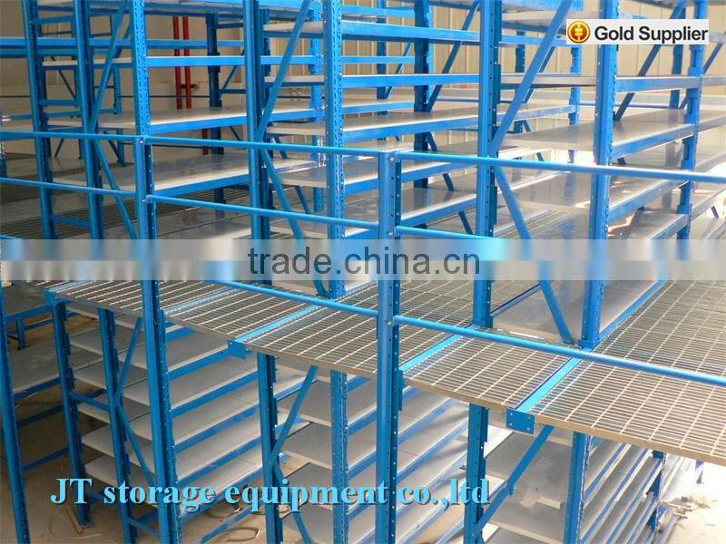 Multi-level mezzanine rack,warehouse storage shelf, racking