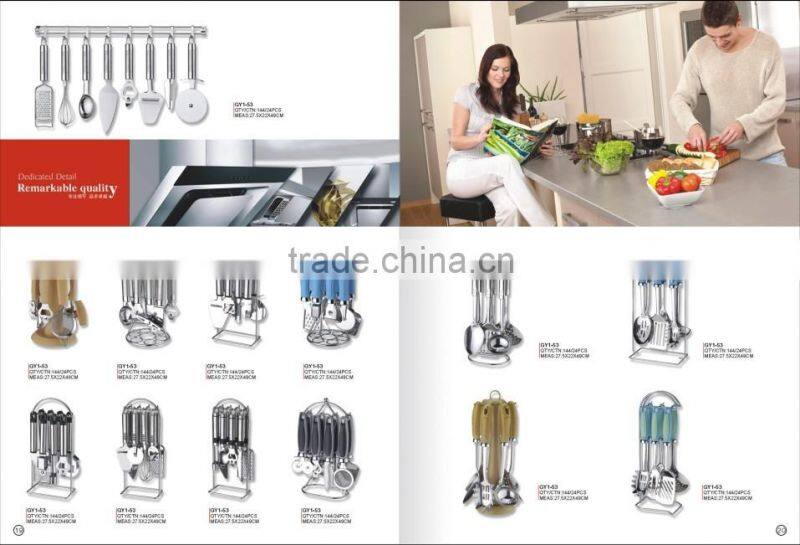 Hotchi top quality 3pcs knife knifes with acrylic holder