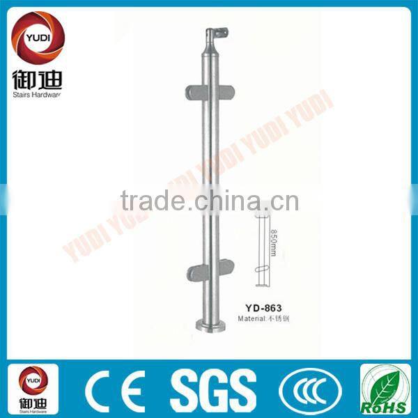 Factory price stainless steel baluster for stairs glass railings
