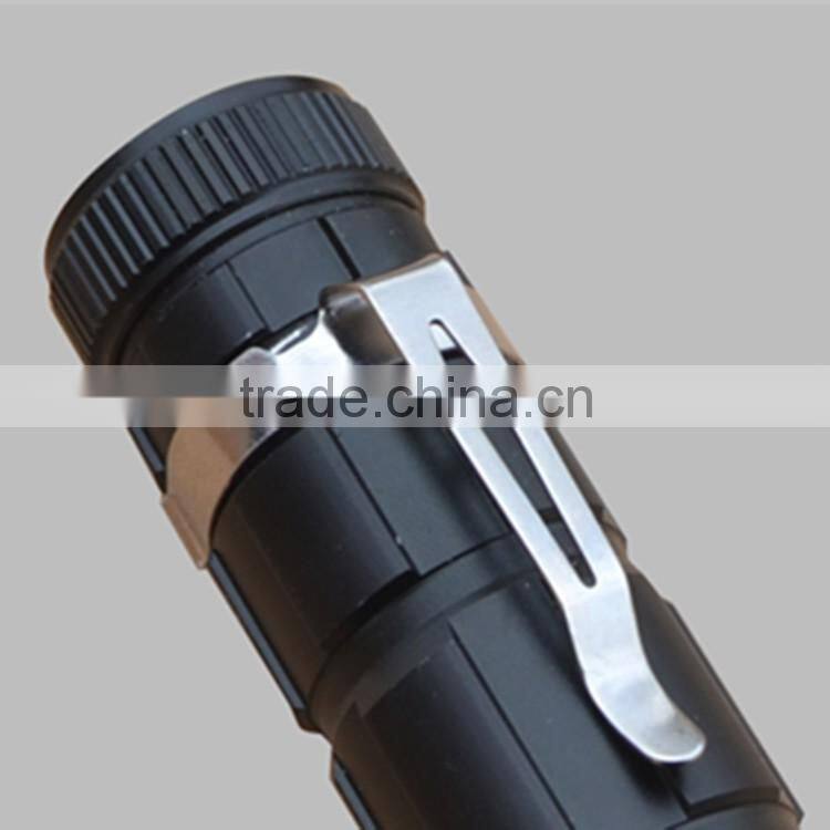 High quality portable battery LED flash light