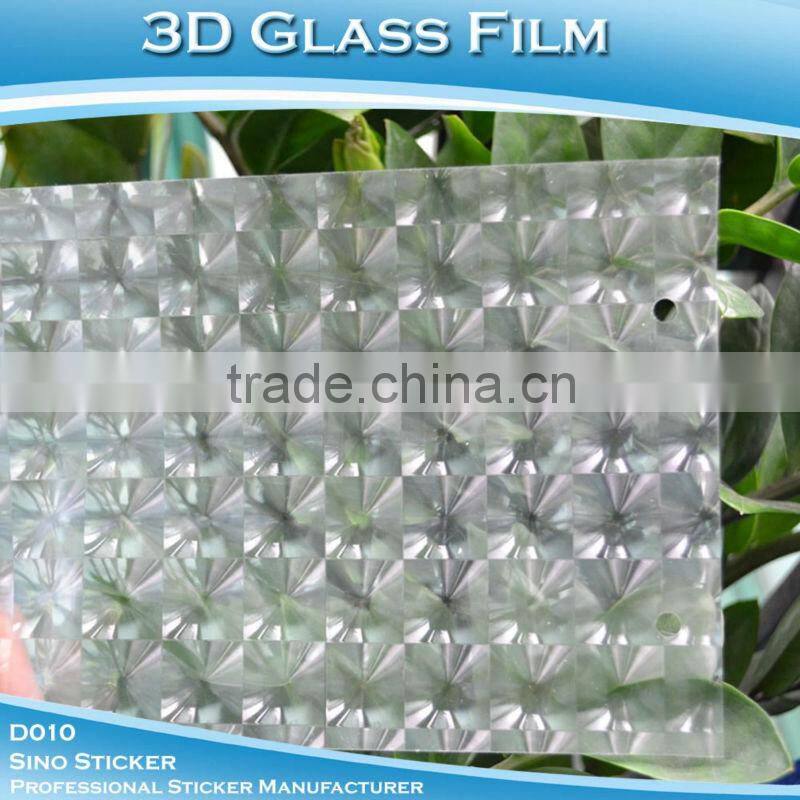 Newest 3D Self Adhesive Forested PVC Window Film