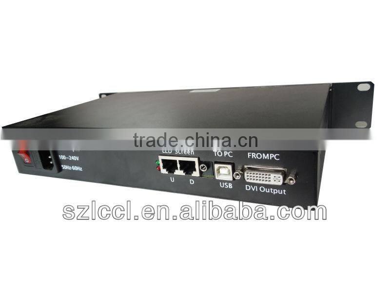 Boom cheap easy to operate full color led TS852 external sending box with card