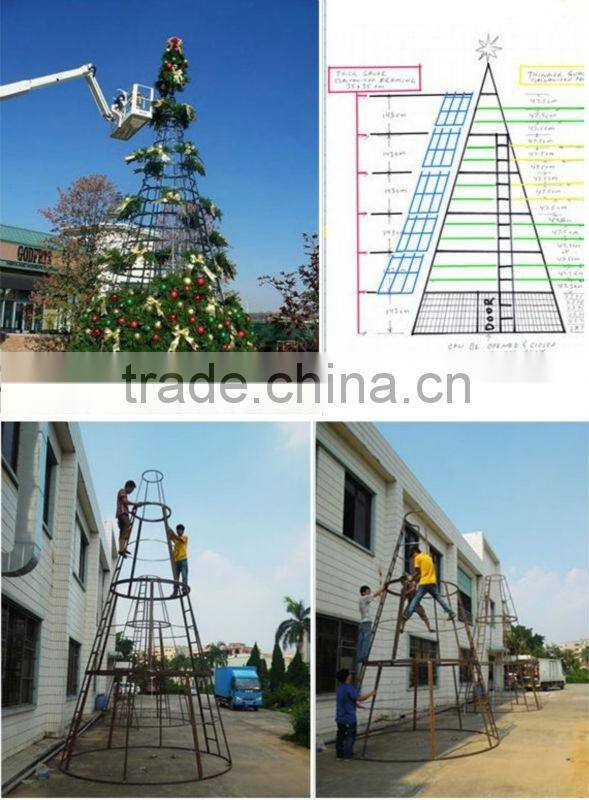 Big commercial Christmas tree for mall decoration