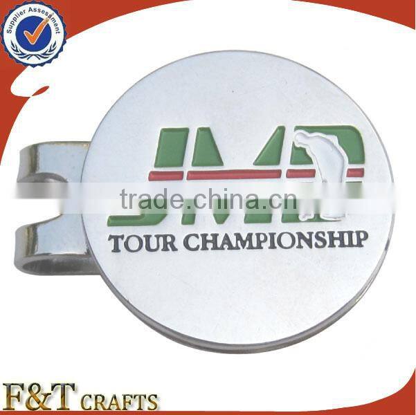 golf club cap clips gift items golf divot tool with custom ball marker