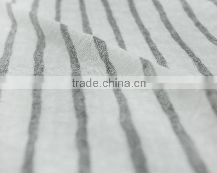 Jiufan Textile 2015 Hot Sale Hacci Polyester Rayon Fabric For Garment