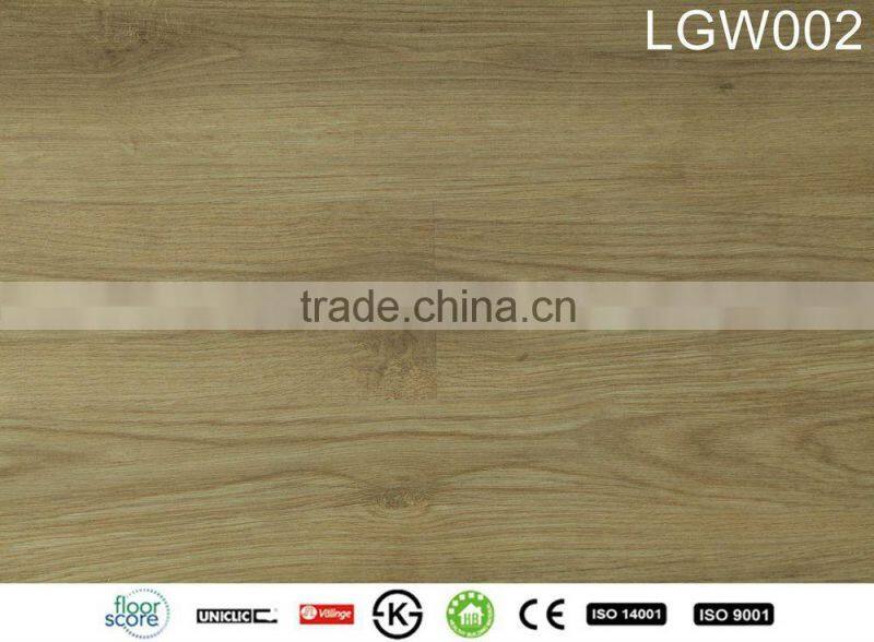 High quality comfortable feeling plastic covering wpc flooring