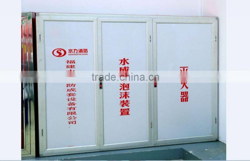 Customized high quality fire hose reel cabinet/ box for fire cabinets and extinguishers