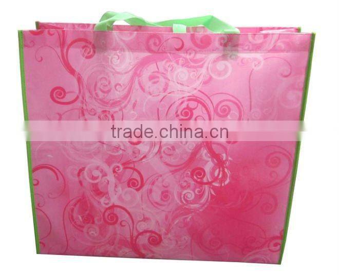 Non-woven,100% Polypropylene Material and Handled,Plain Style recycled pp woven bag