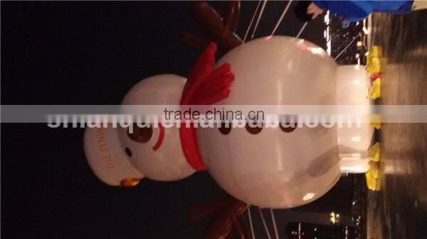 PVC Gaint Inflatable outdoor christmas decoration snowman