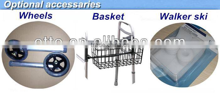 aluminum folding walker patient walker