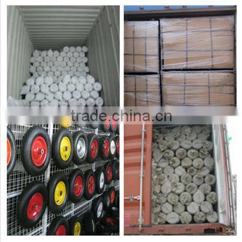 China industry of 10 inch small pneumatic rubber wheelbarrow wheel