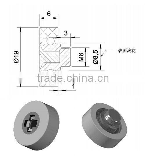 China High quality DR19 C1L3 mini drawer roller