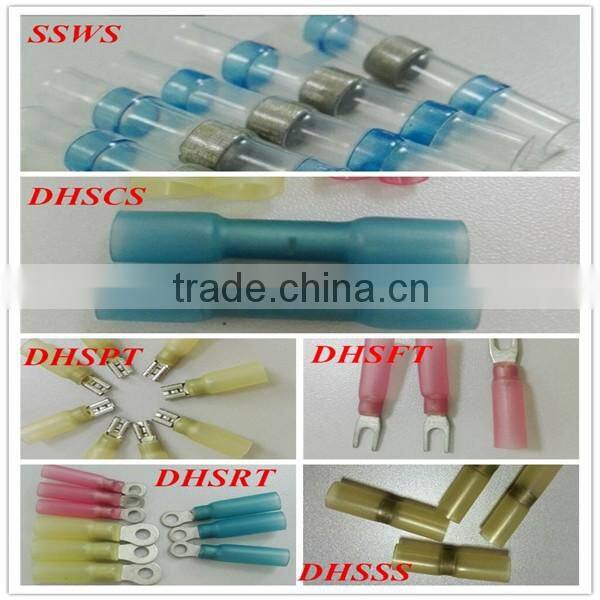 Dicore heat shrink solder crimp connectors