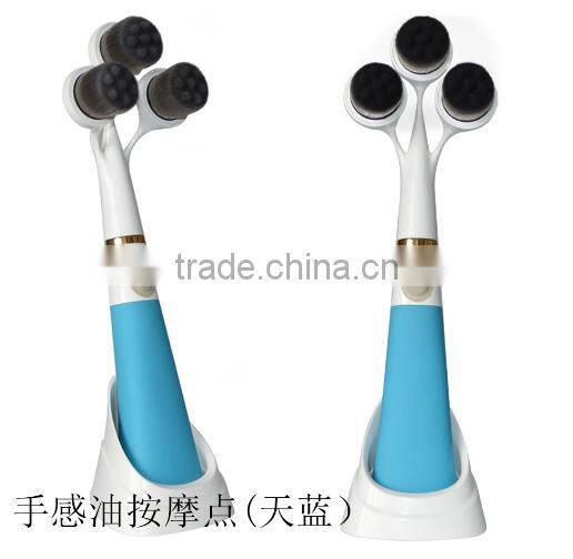 Korea deep cleaning face pore electric message brush, quality washing brush