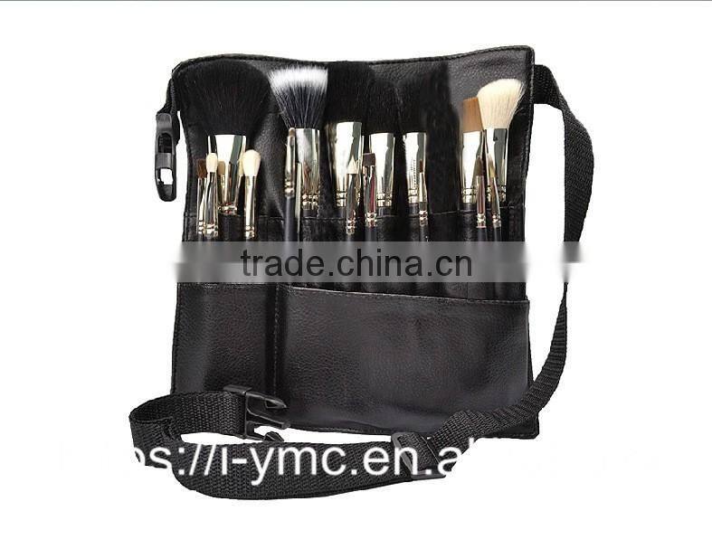22pcs brush large capacity PU confining makeup bags, purses