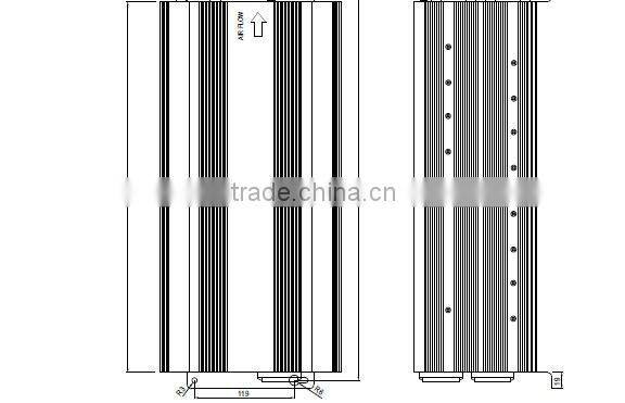Mean well 110v 2500W Modified Sine Wave power inverter 2500w