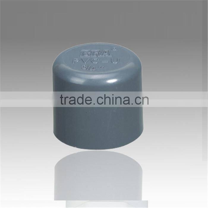 Factory price logo custom sch40 end cap the end cap