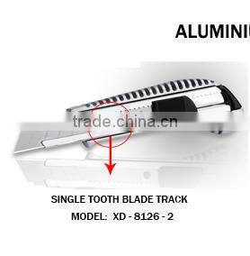 tool cutter Auto Retractable Safety Hook blade Aluminium Alloy with screw lock Cutter Knife