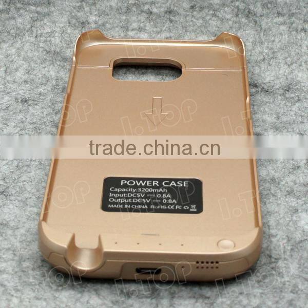 Hot selling Battery Backup Charger Case for Samsung Galaxy S6 Power Case