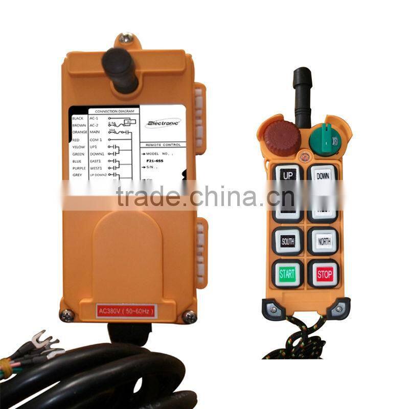 Yuding Telecrane Radio Remote Control F21-6SS